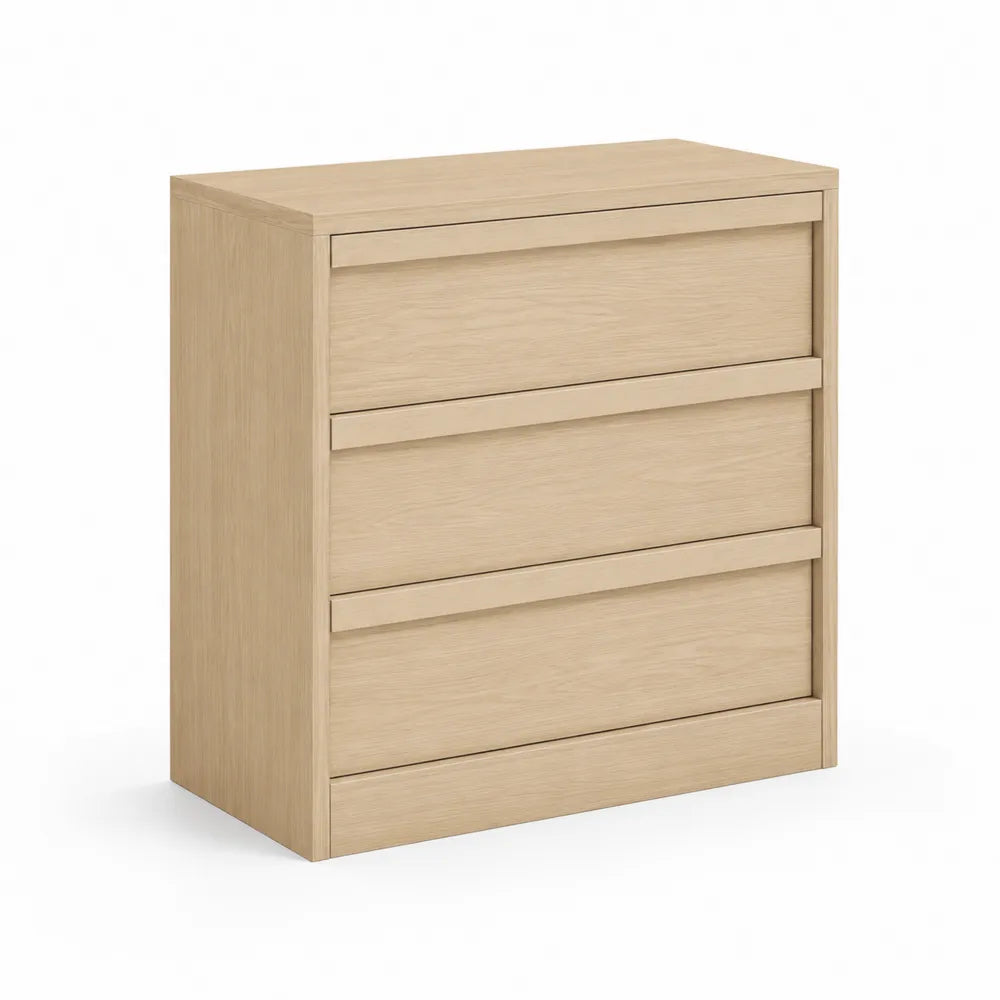 Commode 3 Tiroirs en Chêne