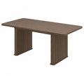 Table à manger rectangulaire en bois Marron 180x90x75 cm